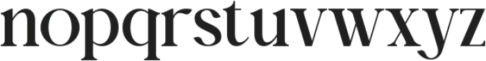 Asveda Regular otf (400) Font LOWERCASE
