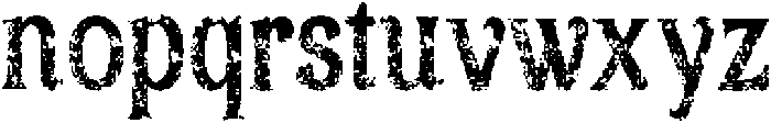 AsvoriaStamp-Regular otf (400) Font LOWERCASE