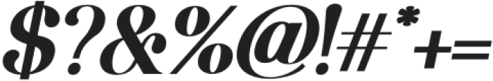Asyadiga Italic otf (400) Font OTHER CHARS