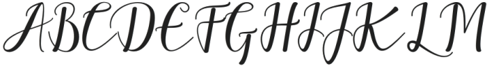 AsyanthiScript otf (400) Font UPPERCASE