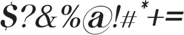asimilates Thin Italic otf (100) Font OTHER CHARS