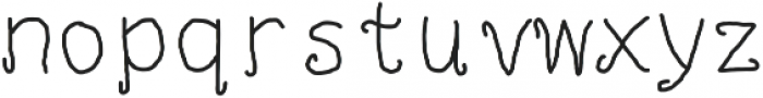 astuti ttf (400) Font LOWERCASE