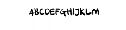 Asalaya.ttf Font UPPERCASE