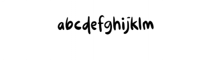 Asalaya.ttf Font LOWERCASE