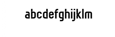 Ascent_2.ttf Font LOWERCASE