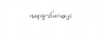 AshelynnSweet-Handwriting.otf Font LOWERCASE