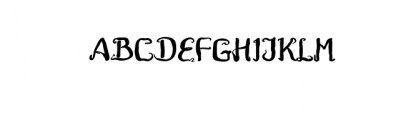 Asteroidea.otf Font UPPERCASE