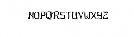 Asteroidea.otf Font UPPERCASE