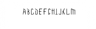 Astonal Regular Font UPPERCASE