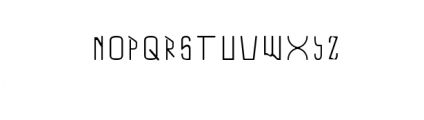 Astonal Regular Font UPPERCASE