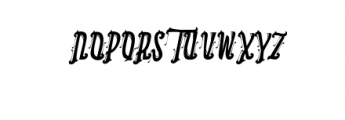 asbak-Italic.ttf Font UPPERCASE