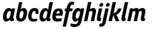Ashemore Condensed Bold Italic Font LOWERCASE