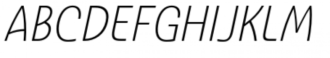 Ashemore Condensed Light Italic Font UPPERCASE