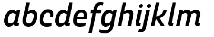 Ashemore Normal Medium Italic Font LOWERCASE