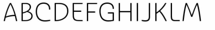 Ashemore Softened Norm Light Font UPPERCASE