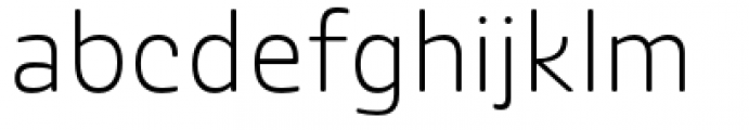 Ashemore Softened Norm Light Font LOWERCASE