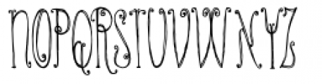Ashtanga Regular Font UPPERCASE