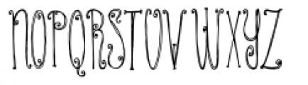 Ashtanga Regular Font LOWERCASE