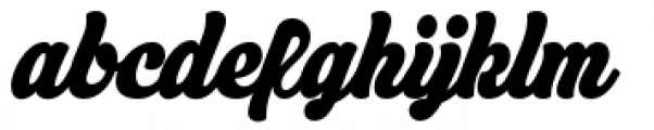 Asphalt Bold Font LOWERCASE
