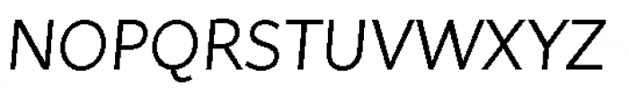 Asterisk Sans Pro Italic Font UPPERCASE