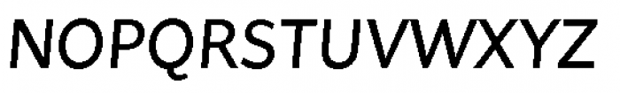 Asterisk Sans Pro Semi Bold Italic Font UPPERCASE