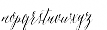 Asterism Font LOWERCASE