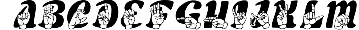 ASL Font American Sign Language | Type ASL Letters, #s, ILYs Font LOWERCASE