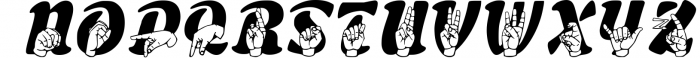 ASL Font American Sign Language | Type ASL Letters, #s, ILYs Font LOWERCASE
