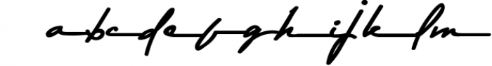 Asem Kandis - A Signature Font Font LOWERCASE