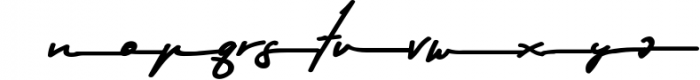 Asem Kandis - A Signature Font Font LOWERCASE