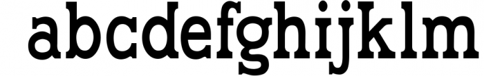 Asherah - Serif font family 1 Font LOWERCASE