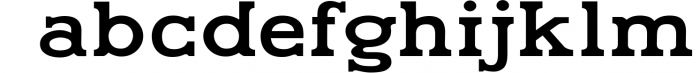 Asherah - Serif font family 3 Font LOWERCASE