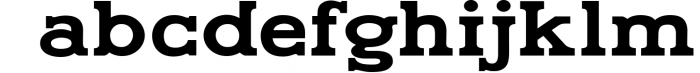 Asherah - Serif font family 4 Font LOWERCASE