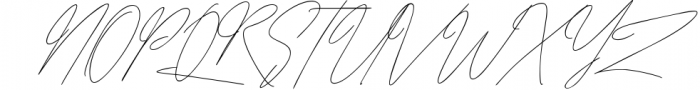 Asolitude Authentic Signature Font 1 Font UPPERCASE
