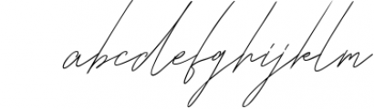 Asolitude Authentic Signature Font 1 Font LOWERCASE