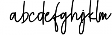 Astevy Handwritten Font Font LOWERCASE