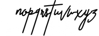 Astronout Signature Font LOWERCASE