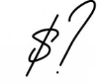 Asturria Signature Font OTHER CHARS