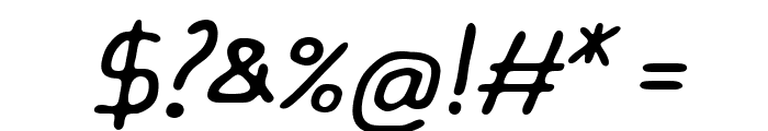 ASCOTA Italic Font OTHER CHARS