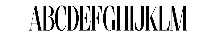 ASFERON Regular Font UPPERCASE