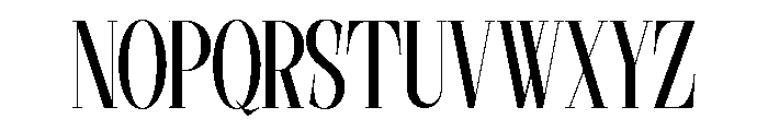 ASFERON Regular Font UPPERCASE