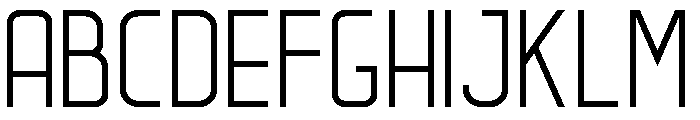 ASKMEWHY-Thin Font UPPERCASE