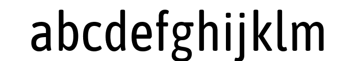 Asap Condensed Regular Font LOWERCASE