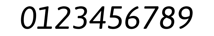 Asap-Italic Font OTHER CHARS