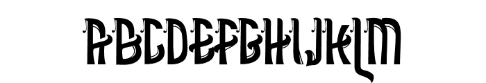 Asbak Font LOWERCASE