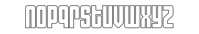 Asectica Outline Demo Font LOWERCASE