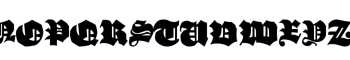 AsgardianWars Black Font UPPERCASE