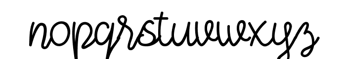 Ashalina Font LOWERCASE
