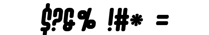 Ashbury Italic Font OTHER CHARS