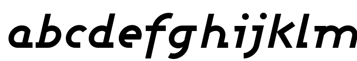 Ashby Bold Italic Font LOWERCASE
